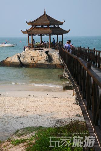 蜈支洲美景