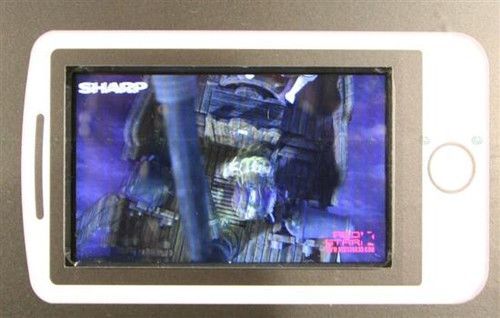 夏普宣布全球首款裸眼3D移动触摸屏幕