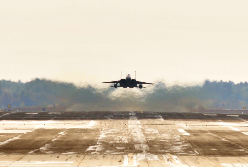 美国空军F-15C机 美国空军F-15C机