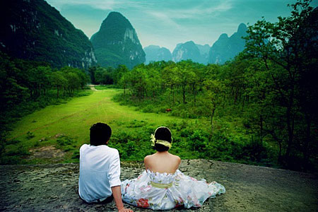 在美丽的风光中安静的欣赏 在美丽的风光中安静的欣赏